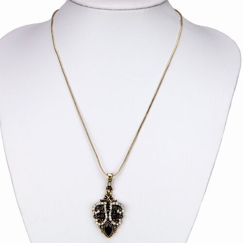 Catena di moda stile antico, oro vecchio 12