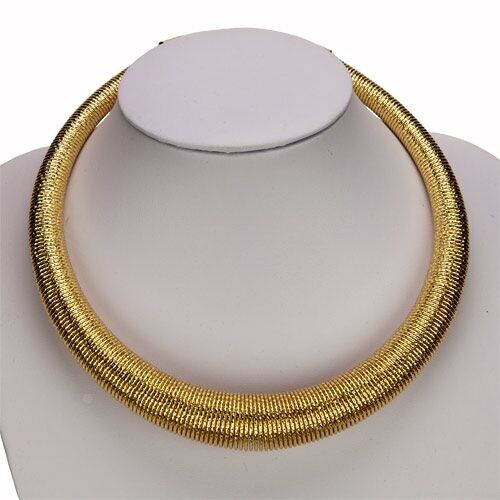 Collana alla moda, oro 3