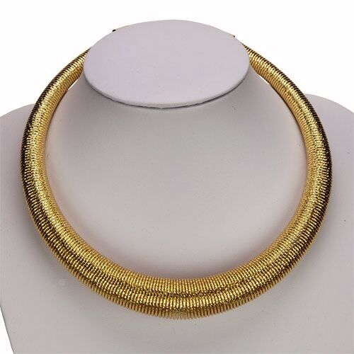 Modische Halskette, Gold 3