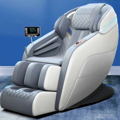 Fauteuil de massage 3D 360Home, fonction chaleur MAINS MÉCANIQUES, Shiatsu, Zero Gravity, rails Bluetooth SL A52