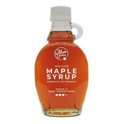 Pure Maple Syrup - Grade A - Dark - 189ml (250g)