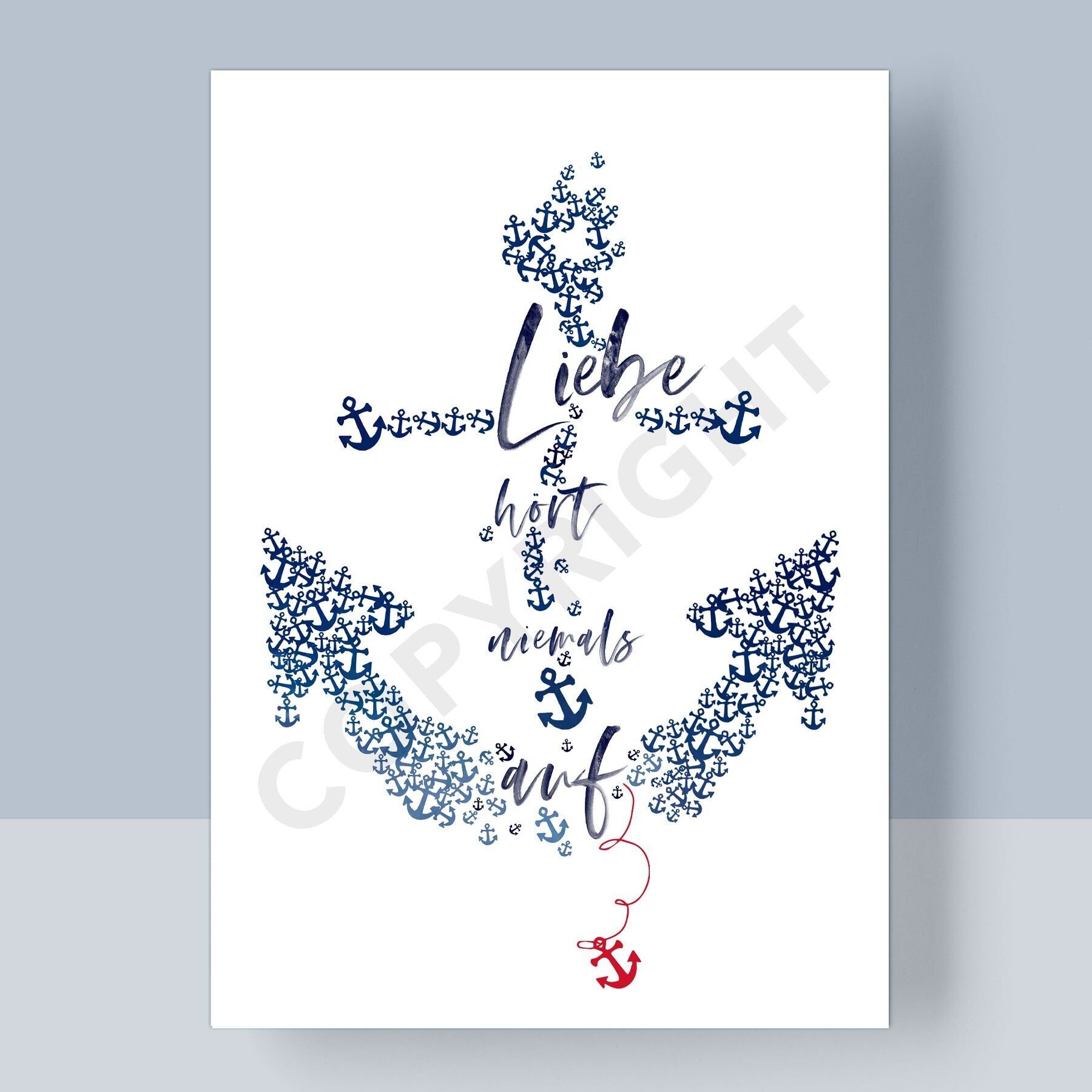 CARTOLINA - L'AMORE NON MANCA MAI