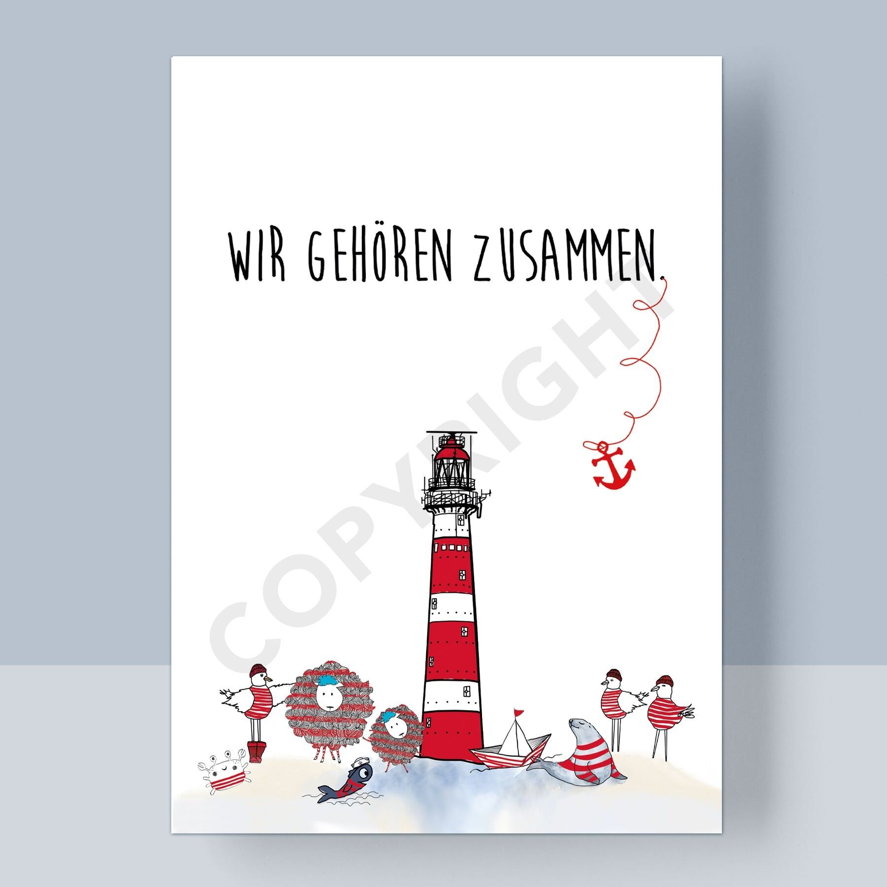 CARTOLINA - APPARTENIAMO INSIEME