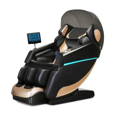 360Home 4D Massagesessel Wärmefunktion Sprachsteuerung Zero Gravity Bluetooth SL Schienen GH988