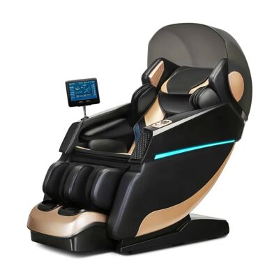 360Home 4D fauteuil de massage fonction de chaleur commande vocale zéro gravité Bluetooth SL rails GH988