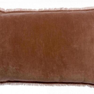 Fara plain cushion Rosewood 40 x 65