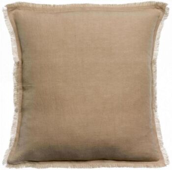 Coussin uni Laly Galet 45 x 45 1