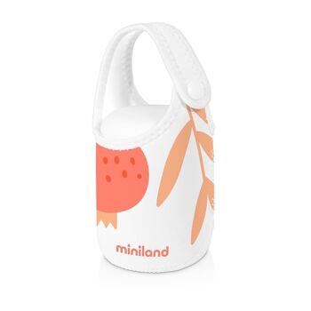 Miniland Baby: THERMOS ALIMENTS 280ml, avec sachet isotherme, collection  Méditerranée, sans BPA 2