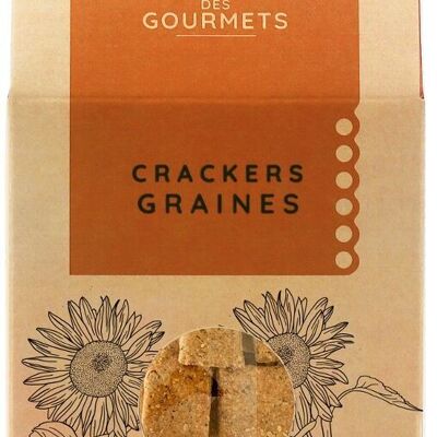 Seeds aperitif crackers - Organic - 100% French