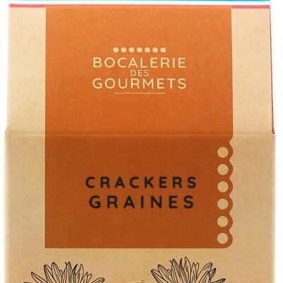 Seeds aperitif crackers - Organic - 100% French