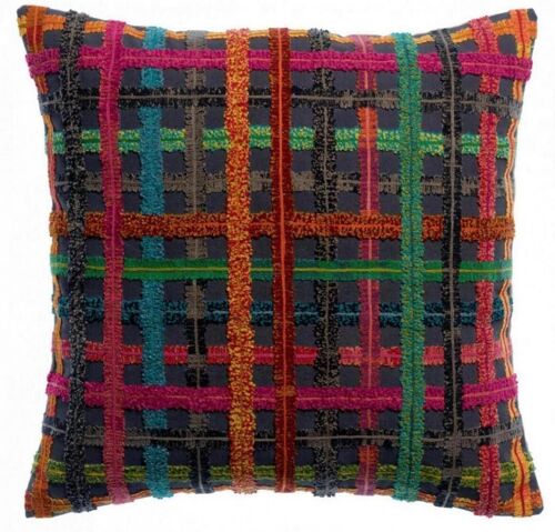 Coussin brodé Soline Multico 45 x 45