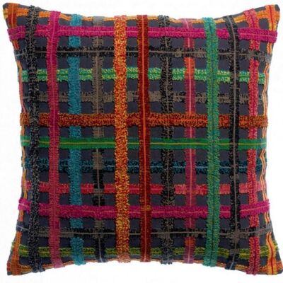 Soline Multico embroidered cushion 45 x 45