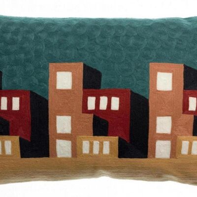 Suri Multico embroidered cushion 40 x 65
