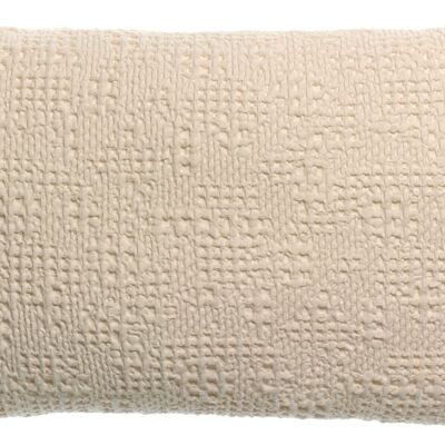 Stonewashed cushion Tana Cream 40 x 65