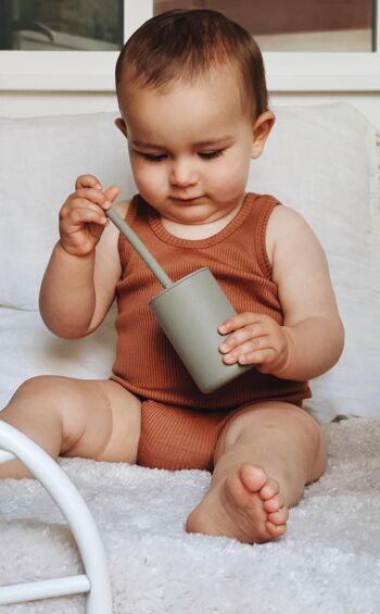 Cup with Straw, tasse avec paille, silicone, enfant, tasse d’apprentissage 5