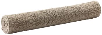 Tapis de bain uni Enzo Chamois 54 x 110 1