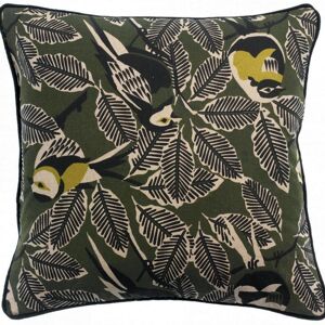 Coussin Zazu Chambray Olive 45 x 45