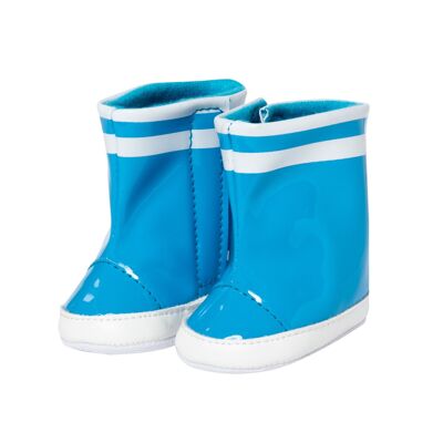 Doll rubber boots, light blue, size. 38-45 cm