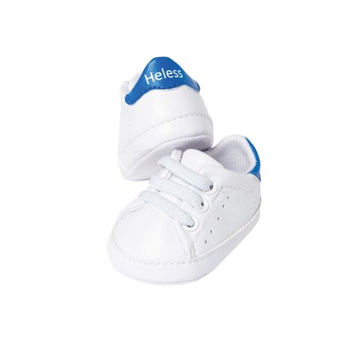 Weiße Puppen-Sneakers, Gr. 30-34 cm