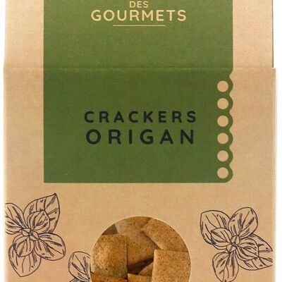 Oregano aperitif crackers - Organic - 100% French