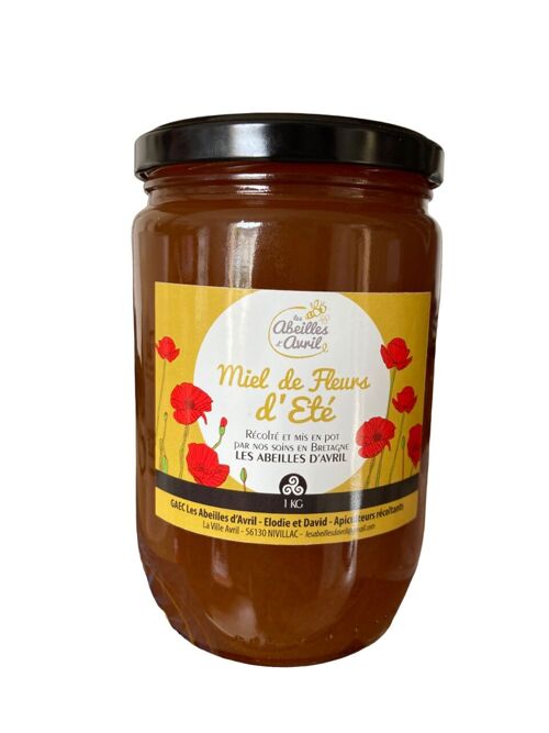 MIEL DE FLEURS D'ETE 1kg