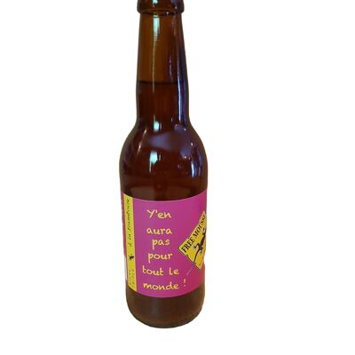 triple raspberry beer in 33cl LA FREE-IANDISE 8%