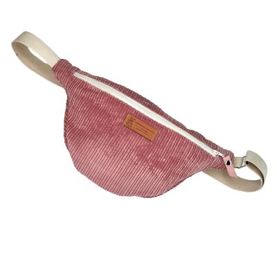 Bum bag, pink “Velvet”