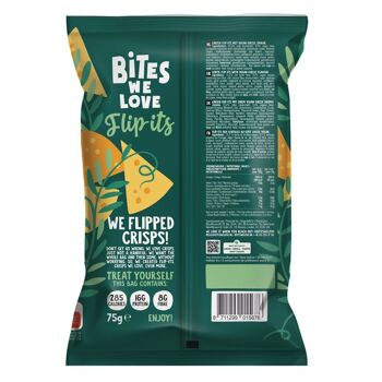 BitesWeLove Flip-its Fromage végétalien 75g 2