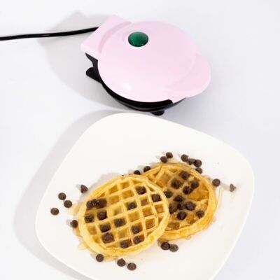 Mini macchina per waffle lilla