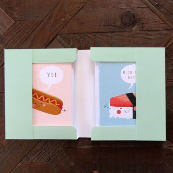 TBX04 Boîte à cartes mixtes Mini Foodie 3