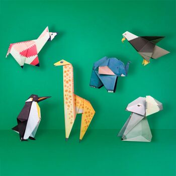 Créez votre propre origami animal géant 1