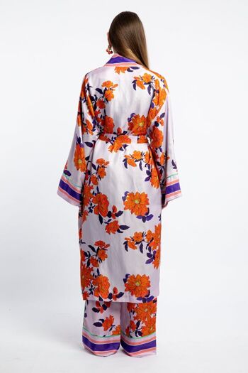 Kimono long pivoine 3