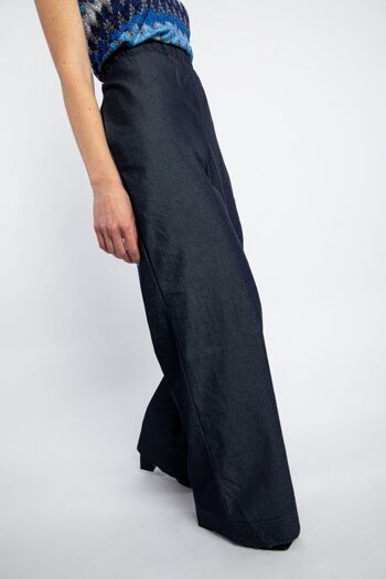 Pantalon en jean Palazzo 3