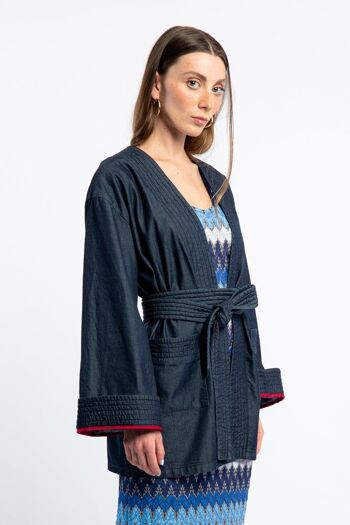 Jean kimono lisse 3