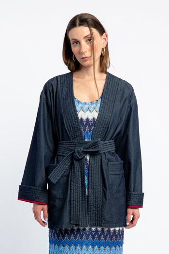 Jean kimono lisse 4