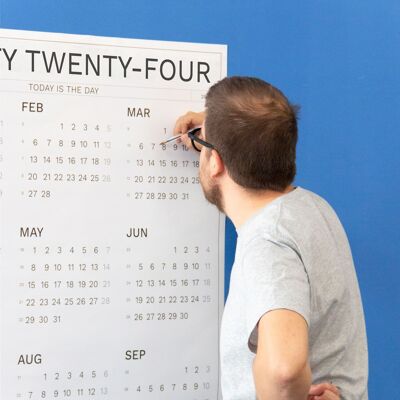 Calendrier mural 2024 | Taille A0