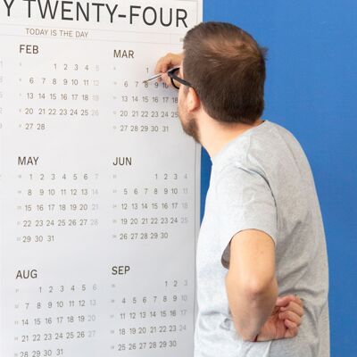 Calendrier mural 2024 | Taille A0