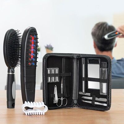 Anti Hair Loss - Electric anti-hair loss brush with accessories