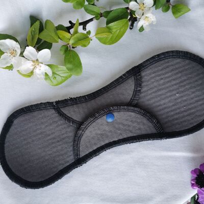 Reusable menstrual pad -  large - heavy flow - organic cotton waterproof zorb