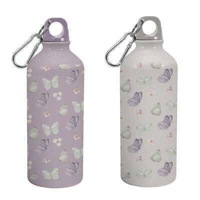 BOTELLA ALLUMINIO 600ML MARIPOSAS 2M HH2879147