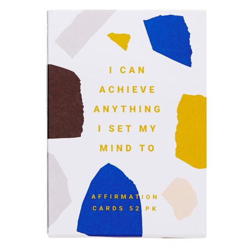 Affirmation cards 52pk dream plan