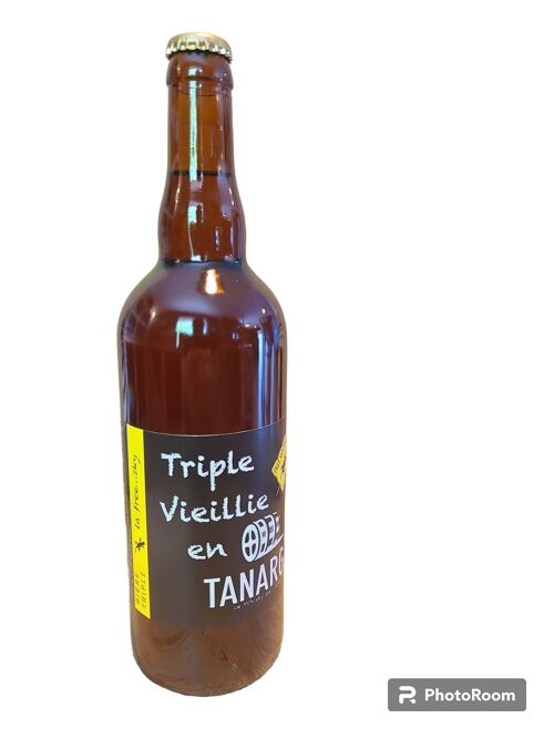 Bière Triple barriqué en fût de whisky Ardéchois 75cl 8%