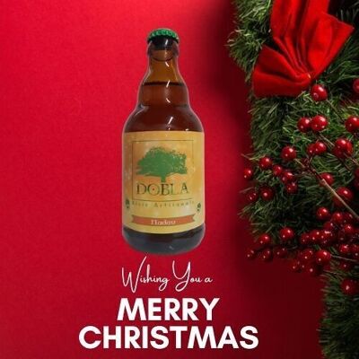 Nadau Cerveza Artesanal de Navidad Ecológica 5% 33cl