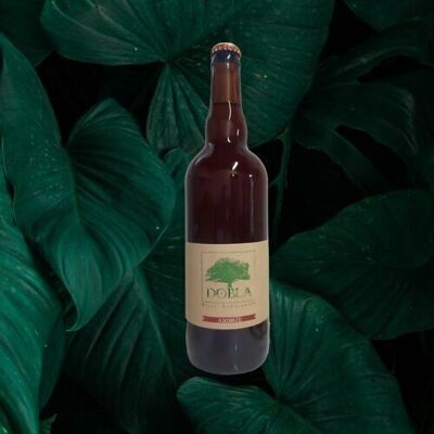 Cerveza Artesana Ámbar Ecológica 5% 75cl