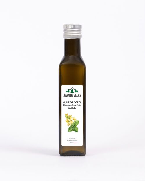 Huile de Colza - Basilic 25cl