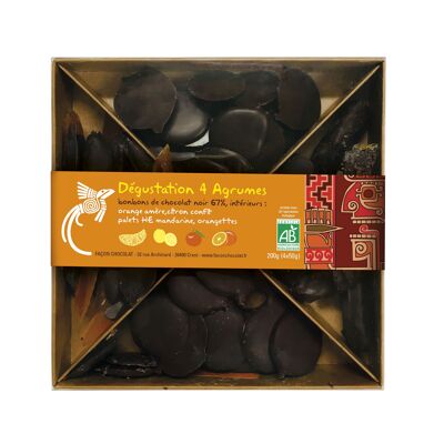 Probierbox Bio-Zitrusschokolade, 200g