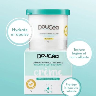 Recharge Crème Apaiséa - peaux sensibles ou fragiles