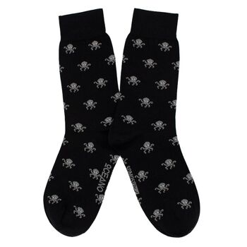 Chaussettes Octopus noires 1