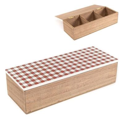 CAJA CON 3 DPTOS. FARM HOUSE HH21821068