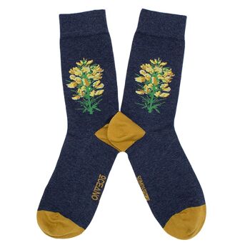 Chaussettes bleues Toxo 2